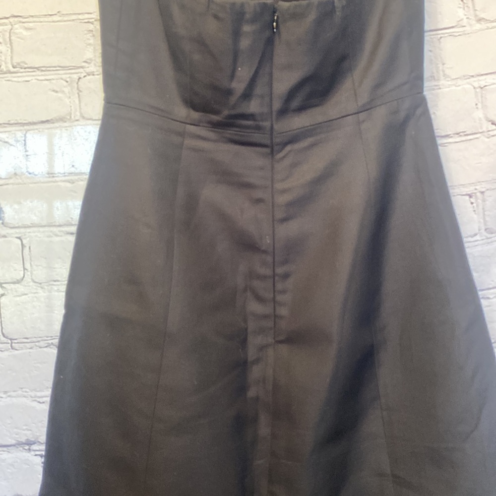 J. Crew Black Strapless Dress Size 6 Petite Excellent Condition - Picture 7 of 9